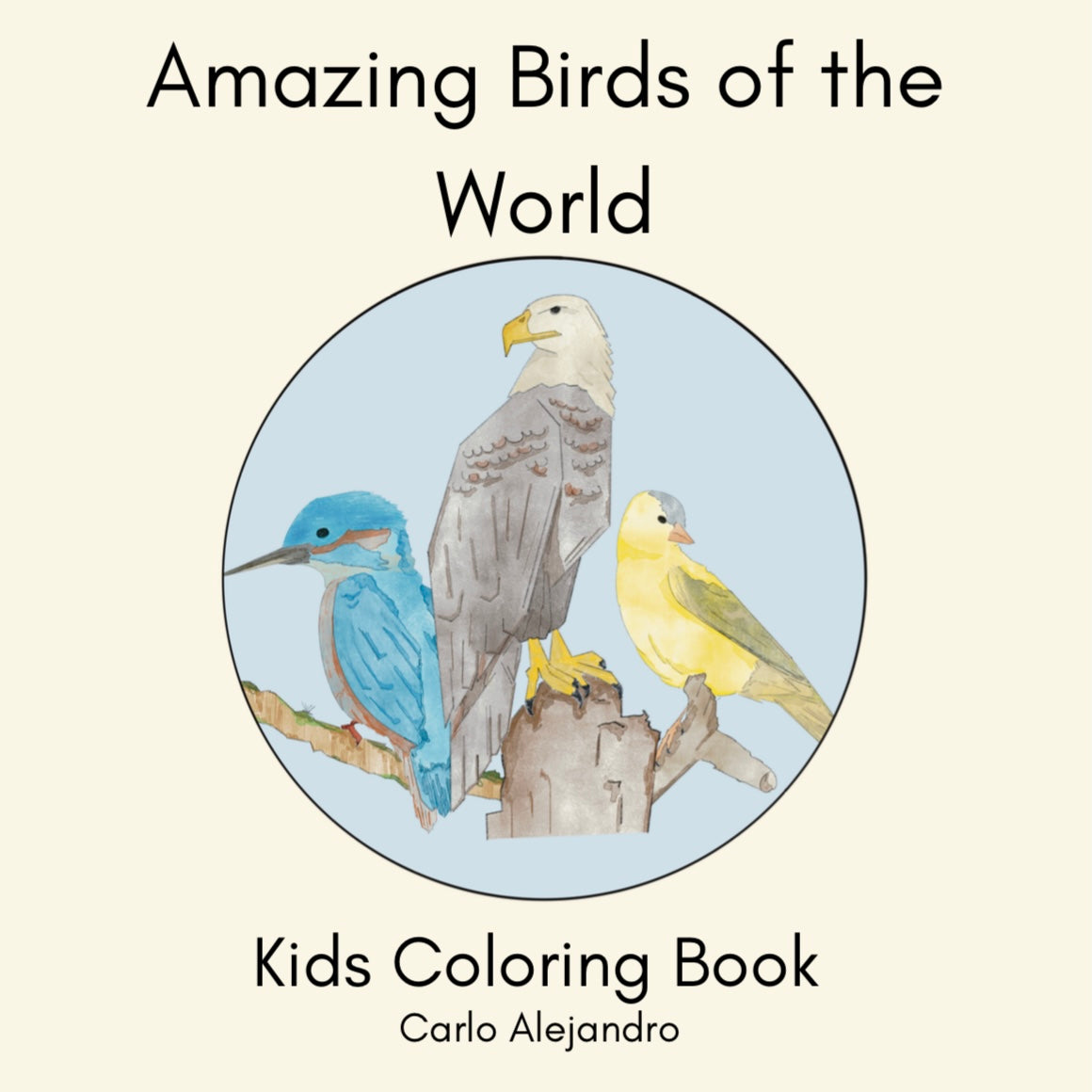 Amazing Birds of the World! - Digital Coloring Book
