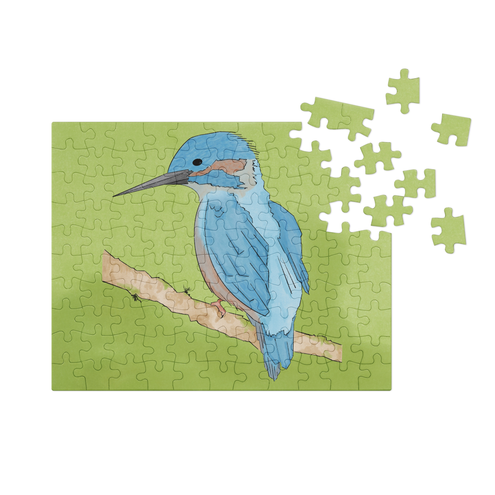 Amazing Birds of the World - Kingfisher Puzzle 110 Pieces ( 10 x 8 in )